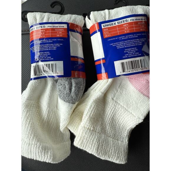 Total Care Diabetic And Circulatory Socks Size 9-11 2 Packs Made In USA - Picture 2 of 2